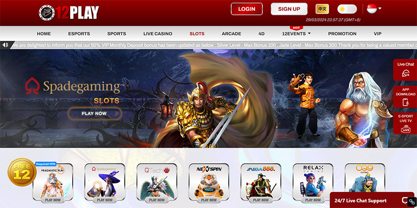 12Play | An Betting World That Blows Your Mind 4 12Play Slots
