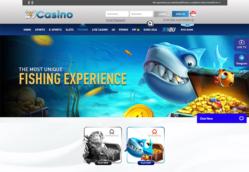 B9Casino | Place Your Bet To Increase Your Win 5 B9Casino Fishing Slot