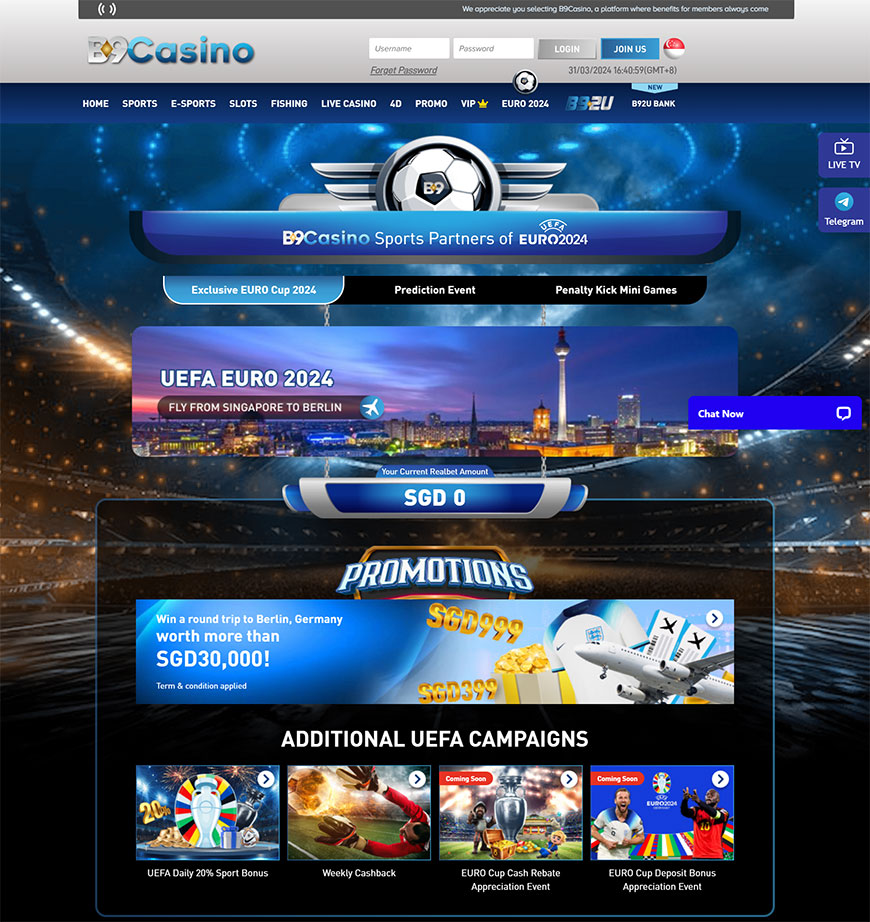 B9Casino | Place Your Bet To Increase Your Win 3 B9 Casino Sports betting