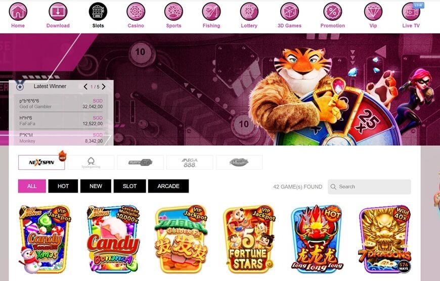 Betsuper | One Of The Kings Of Singapore Betting Village 4 Slot games
