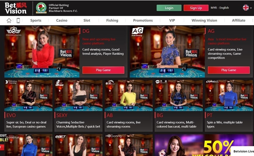 BetVision | The Casino With Outstanding Quality In The Singapore Market 5 Online Casino