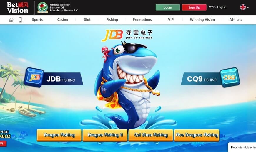 BetVision | The Casino With Outstanding Quality In The Singapore Market 3 Fish shooting