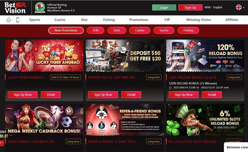 BetVision | The Casino With Outstanding Quality In The Singapore Market 6 Lots of great promotions