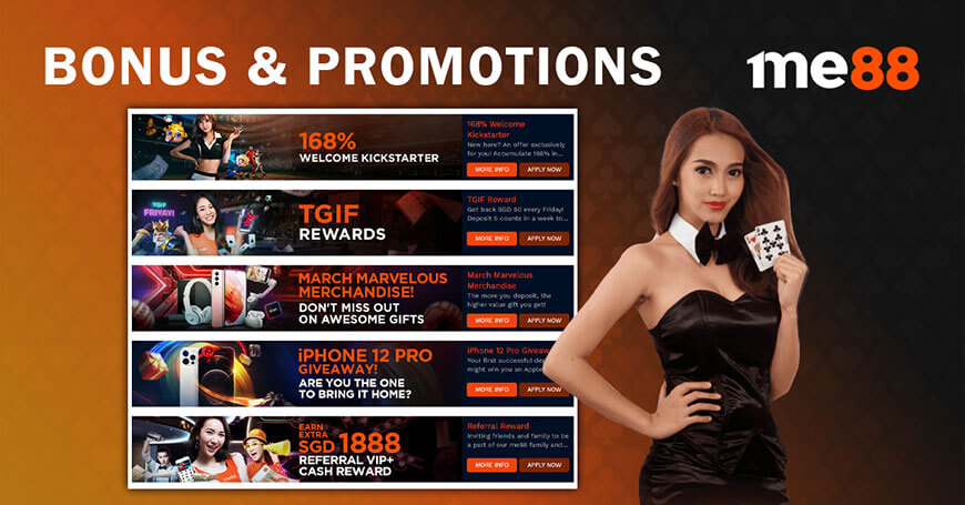 Me88 | A Long-Standing Reputable Bookmaker Reviews 3 me88 Promotion