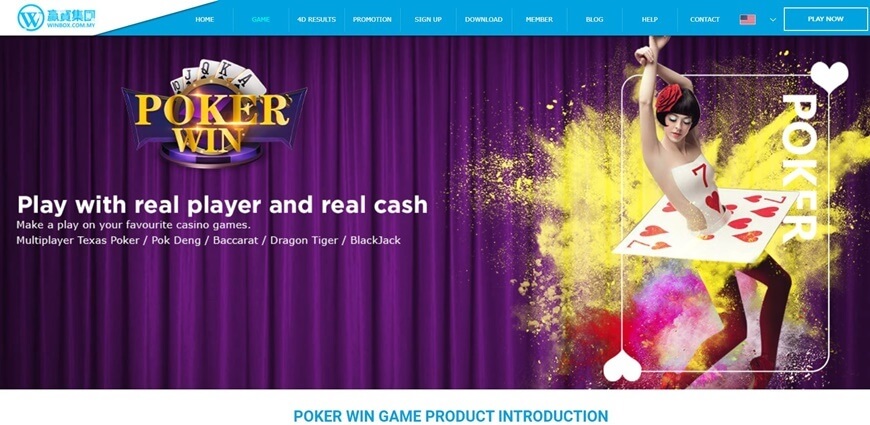 Winbox | Our Top Choice When Betting Online In Singapore 4 Play Poker