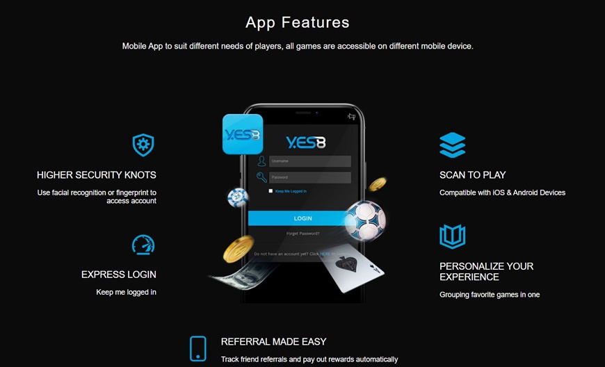 Yes8 | The Name Made You Have Amazing Betting Experiences 8 YES8 application