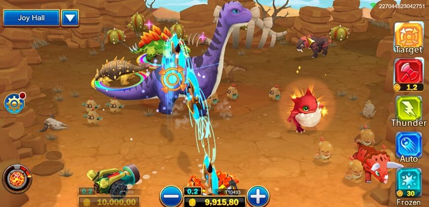 Dinosaur Tycoon | A New Style Fish Shooting Game! 2 Dinosaur shooting area