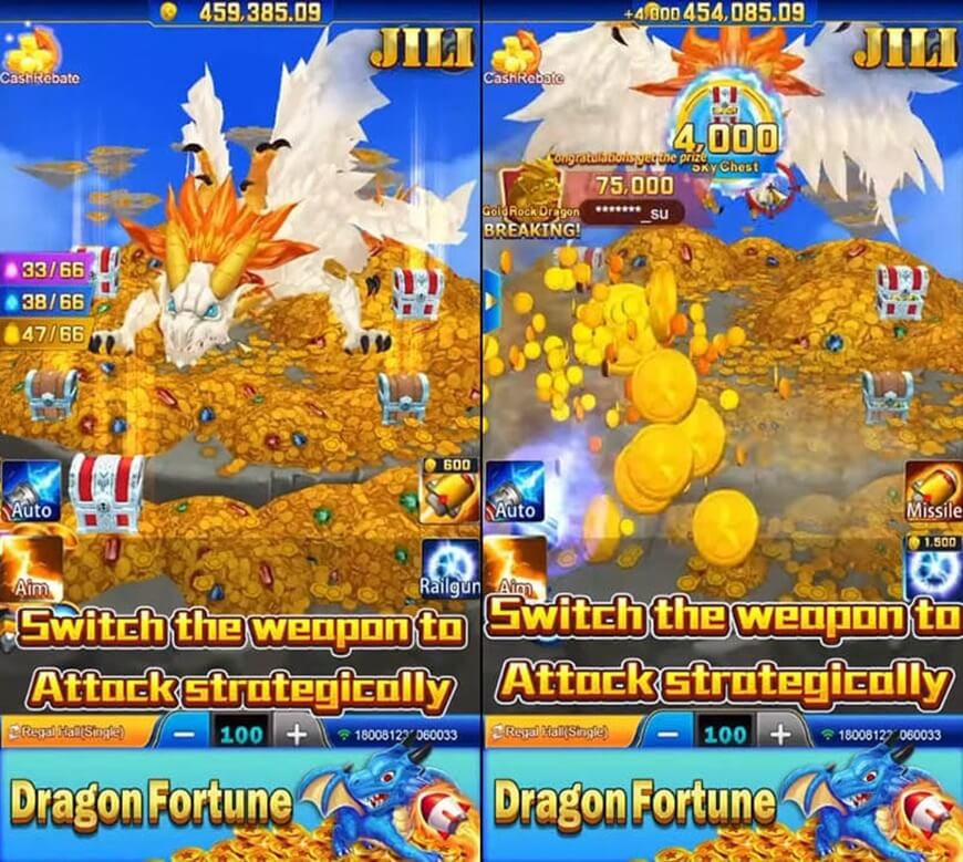 Dragon Fortune | A Unique And Innovative Game For Fish Hunters 4 The game has interesting events