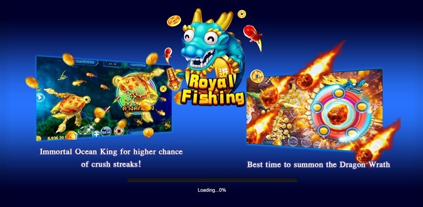 Royal Fishing | Provides The Most Eye-catching Game Experience 1 A shooting fish game