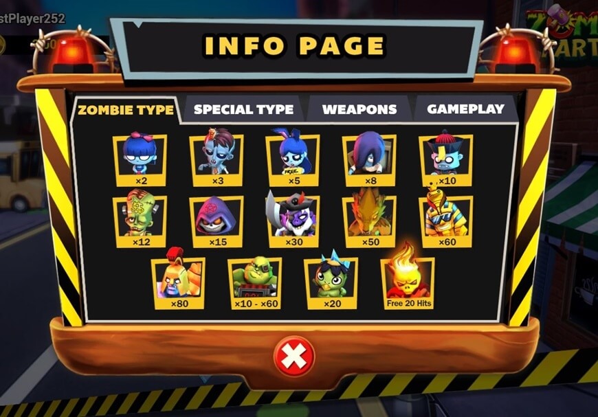 Zombie Party | Experience The Creepy Zombie World In A Betting Game 5 Zombies Type