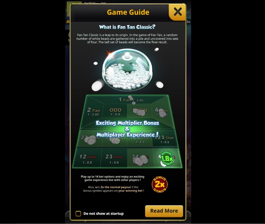Fantan Classic | The Game That Holds Its Value Throughout History 2 Rules of playing