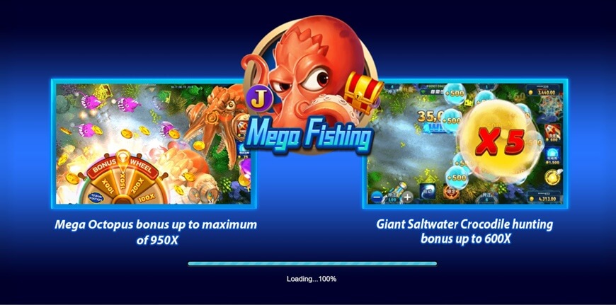 Mega Fishing | A Fantastic Fish Shooting Game For Professional Players 1 Start the interesting fish shooting game