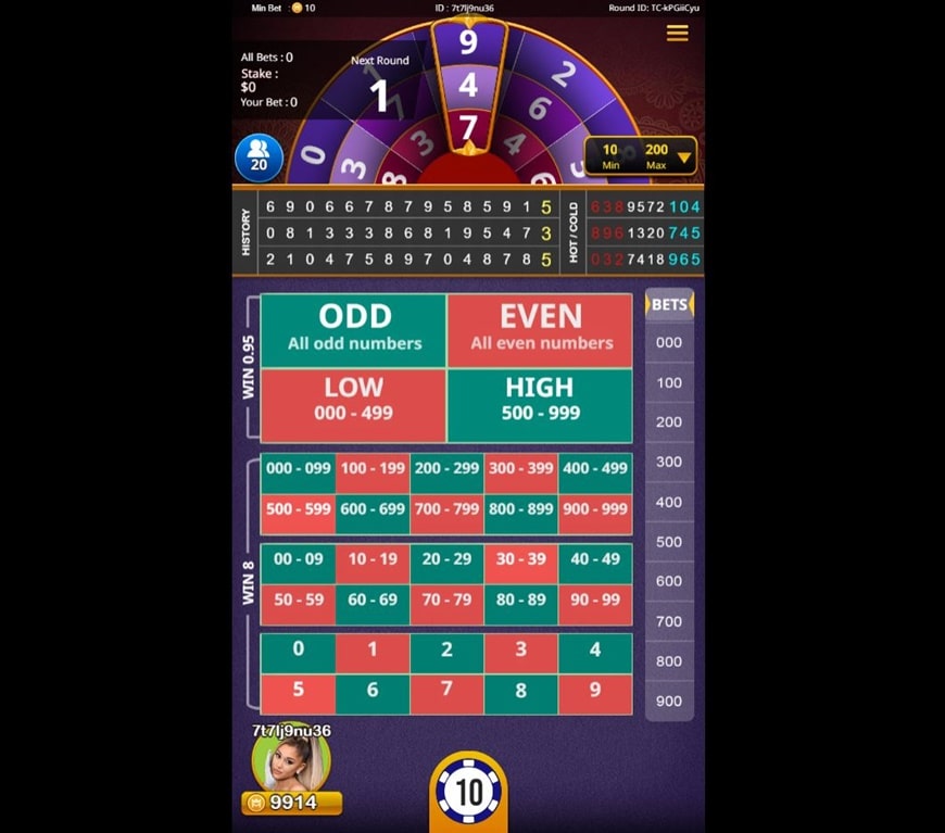 Number Matka | The Most Exciting Betting Game From India 3 The betting area