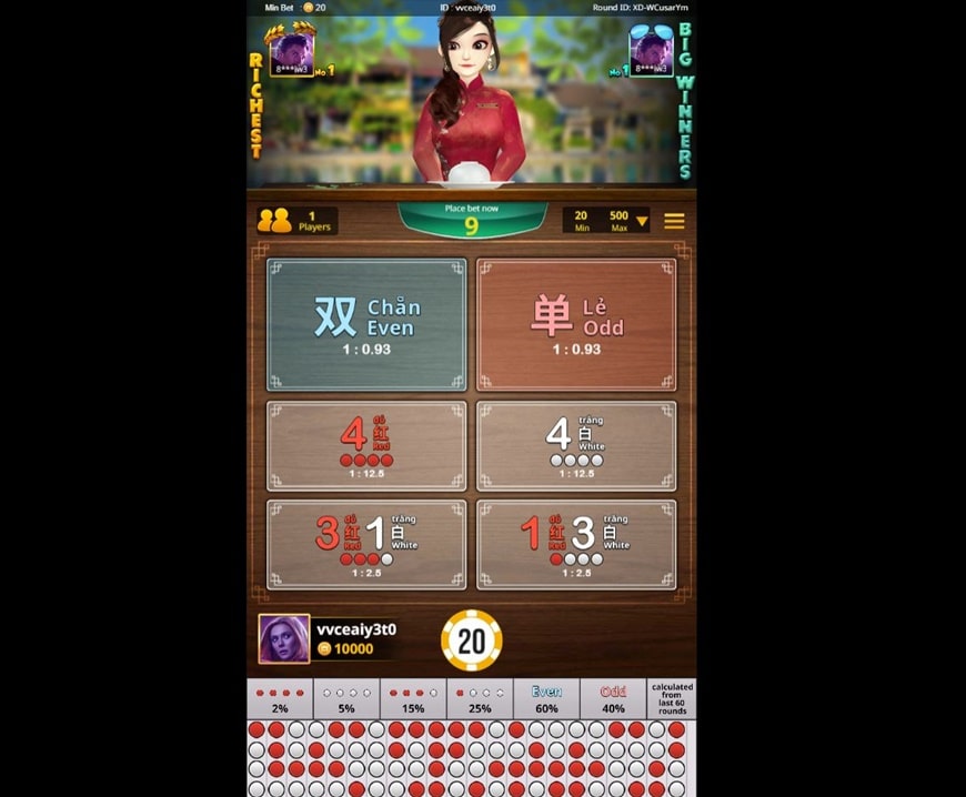 Xoc Dia | Information And Tips To Win Big In The Game 3 The player just needs to bet on which combinations