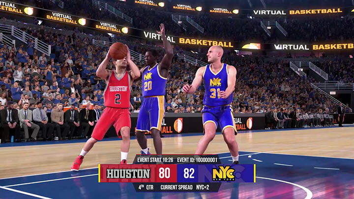 Virtual Basketball | Very Excited Sports Betting Products! 2 high demand for virtual basketball betting