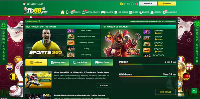 FB88 Top Prestigious Bookmaker ☑️ Official Registration Link 2 Fb88 invests in interface quality