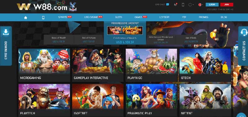 W88 Online Casino | One of the biggest houses in Asia 6 w88 slot game
