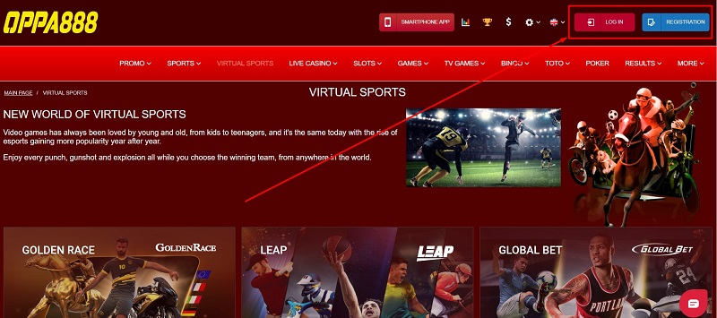 Oppa888 - The "King" of Betting Brings the Ultimate Experience 6 How to register for Oppa888 in detail