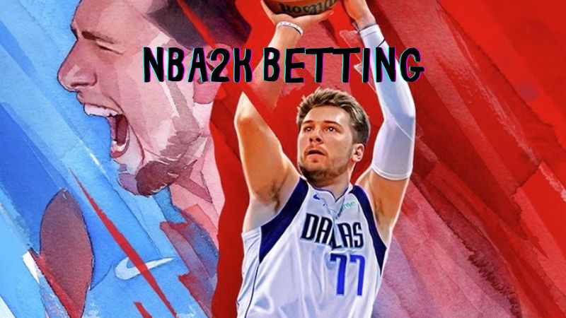 How do I place a bet on NBA2K?