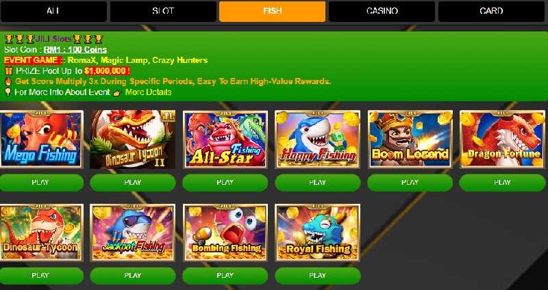 Mamak24 - Review of the best quality bookmaker in Asia 4 Fishing game with diverse halls in ocean