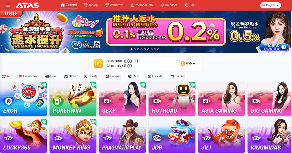 Atas Casino | Start Your Gaming Journey With Exclusive Casino & Sports Games 1 What is Atas Casino