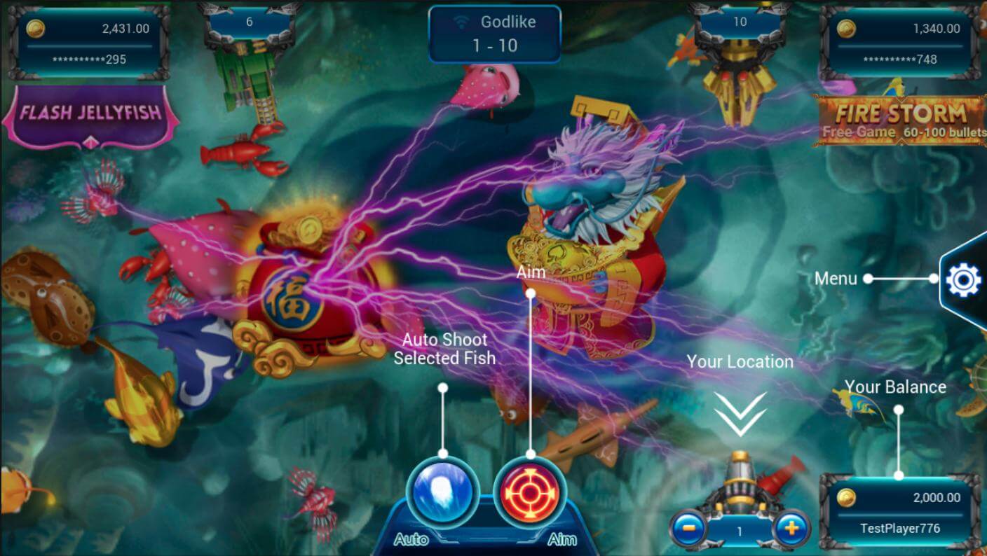 Fishing god