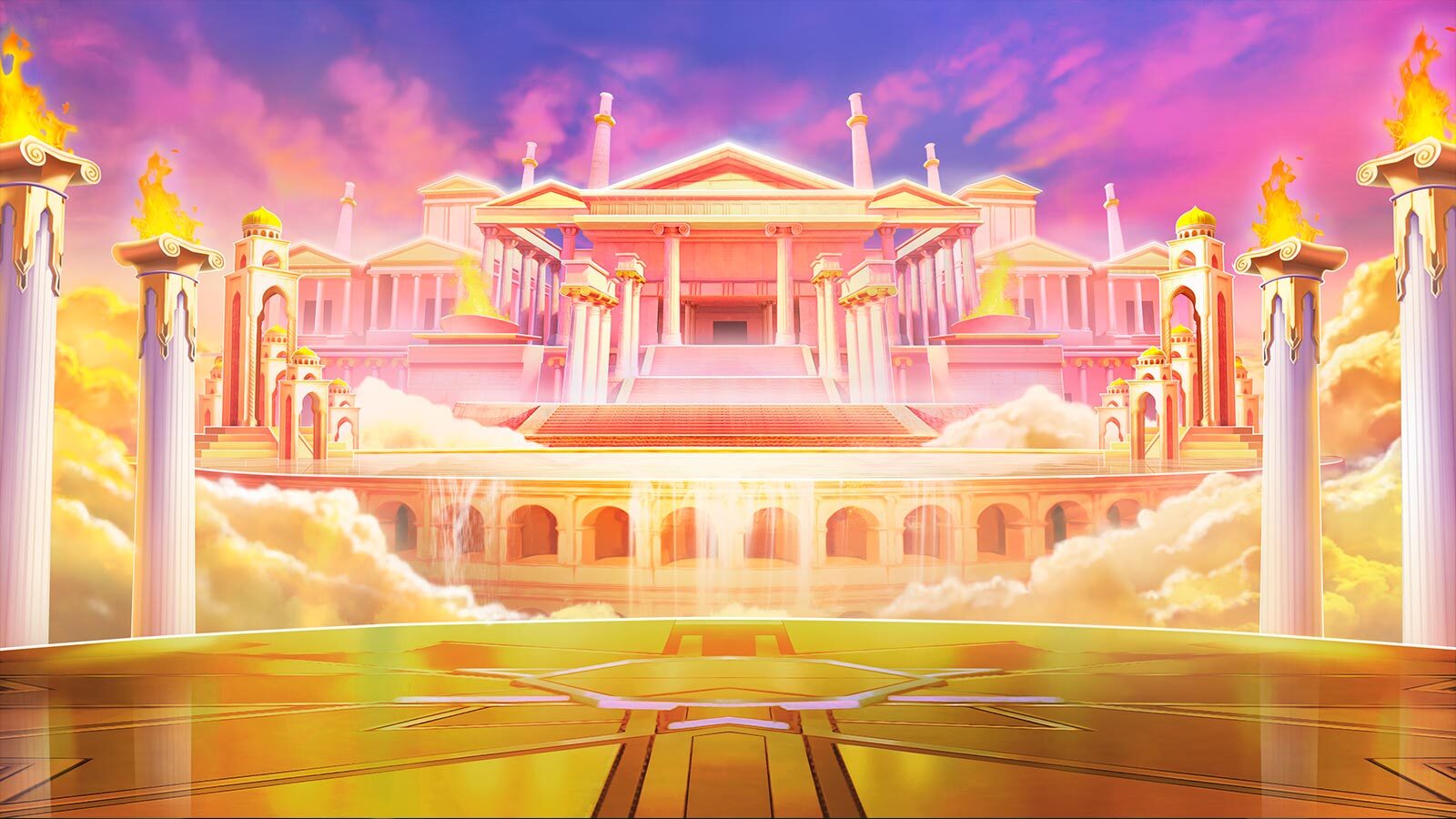 Gates of olympus background