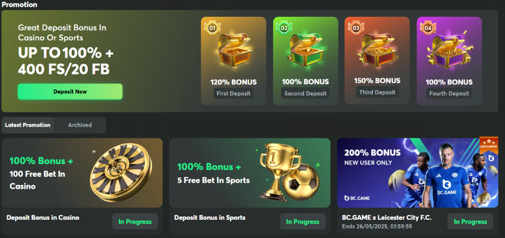 bc game casino promotions and bonuses 1