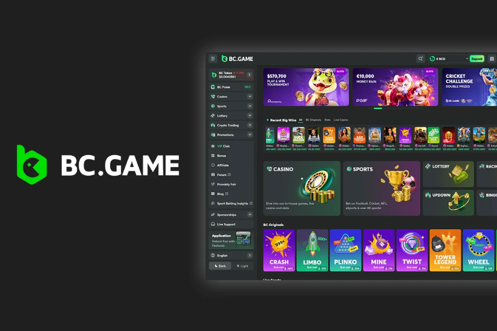 bc game originals exclusive crypto casino games